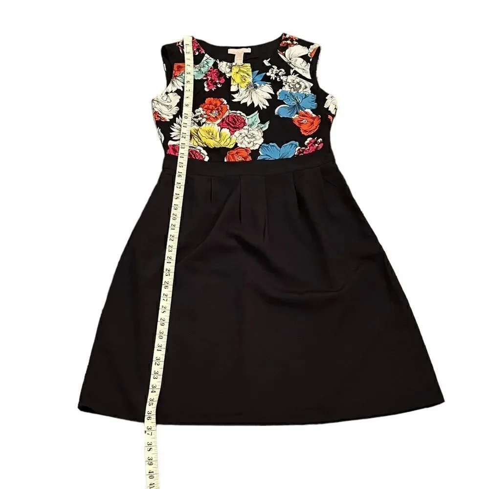 Banana Republic Women’s Floral Fit And Flare Dress, Size‎ 4, NWT